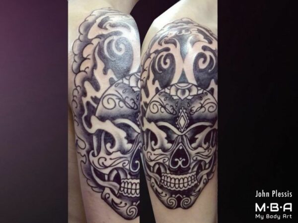 Tatouage réalisé par John, au shop de Villeurbanne