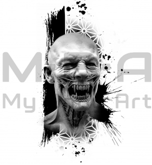 Flash tattoo vampire, créé par Micka, disponible à MBA - My Body Art Grenoble