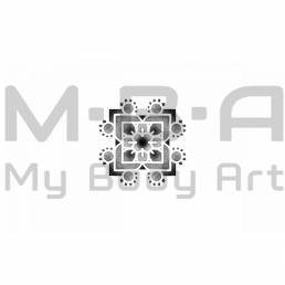 Flash tattoo ornemental mandala à réaliser avec Madhavi à Grenoble