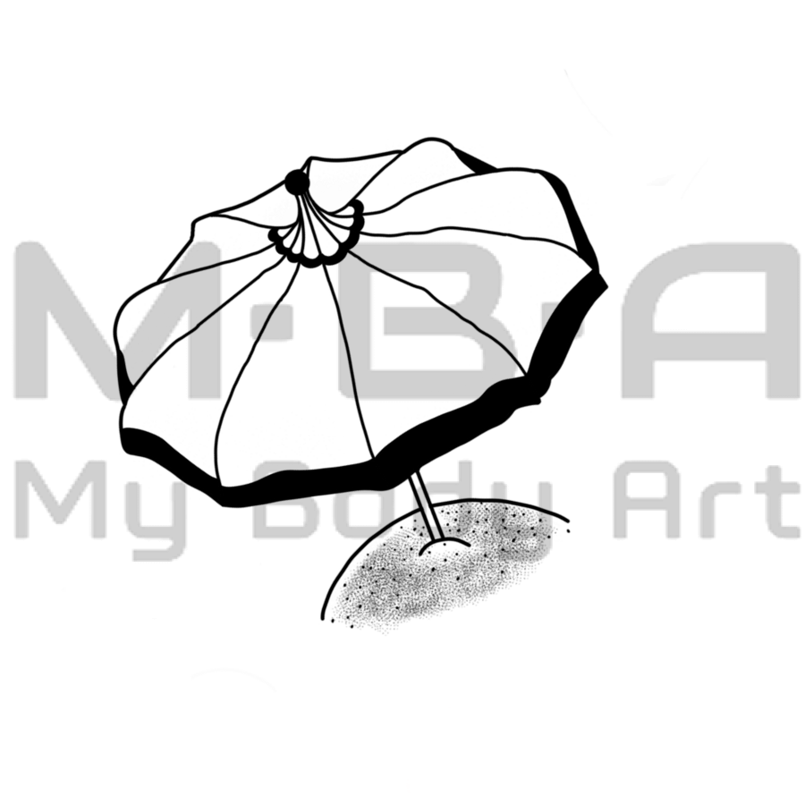 Flash Été 2024 - Parasol à réaliser avec Bonnie au shop MBA - My Body Art de Grenoble.